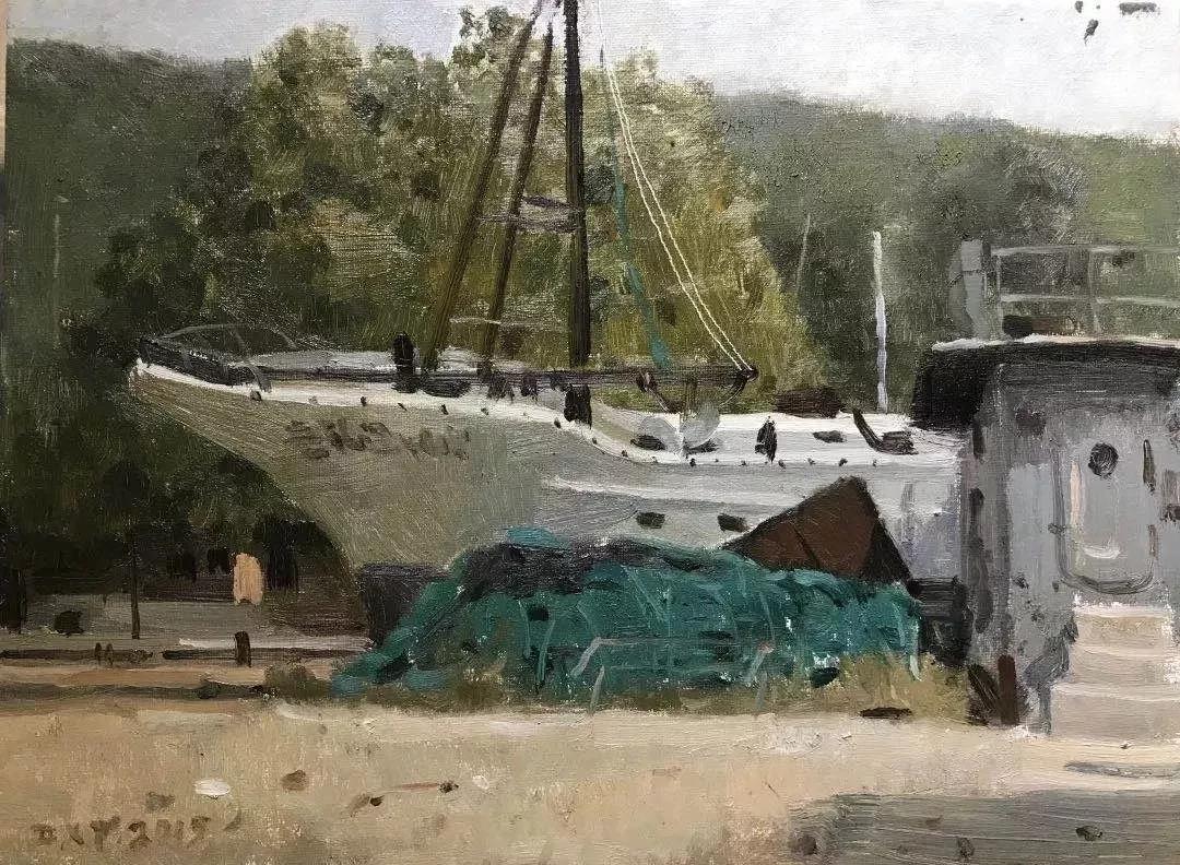 无题  布面油画  30x40cm  2019年.jpg