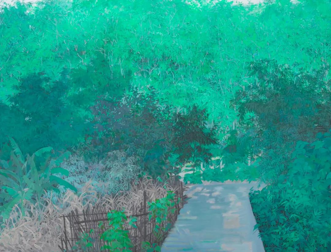 罗连  春来草自青  布面油画  110x150cm  2016年.jpg