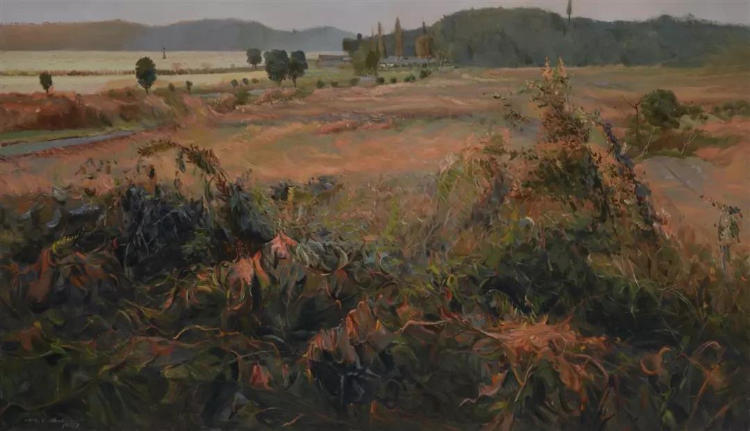 陈碧君  肆意丛生  布面油画  100X170cm  2018年.jpg