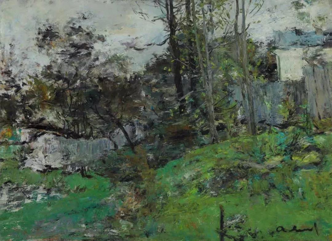春Весна  布面油画 х.м 48cm×65.5cm 1965.jpg