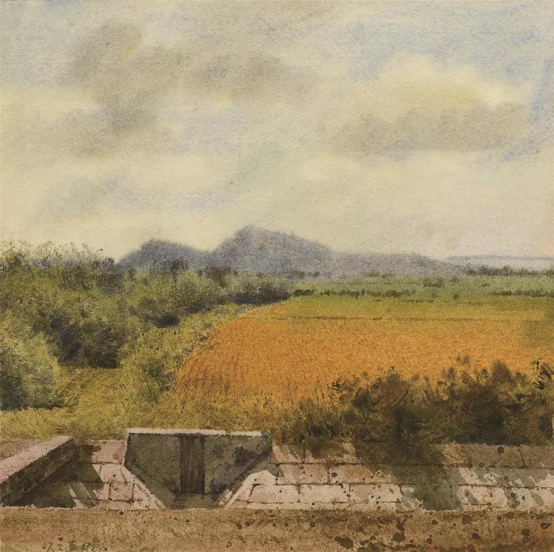 水渠  30x30cm  2007年.jpg