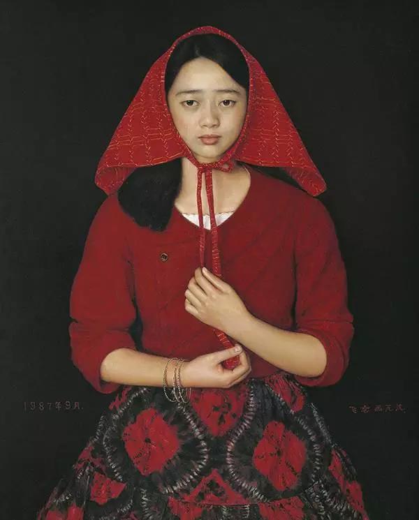 1杨飞云《北方姑娘》 布面油画 1987.jpg