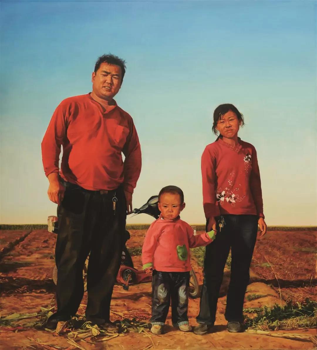 邢路生  幸福  布面油画  190X170cm  2012年.jpg