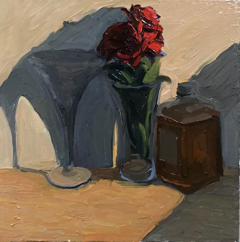 暖光系列之二  布面油画  30X30cm  2018年.jpg