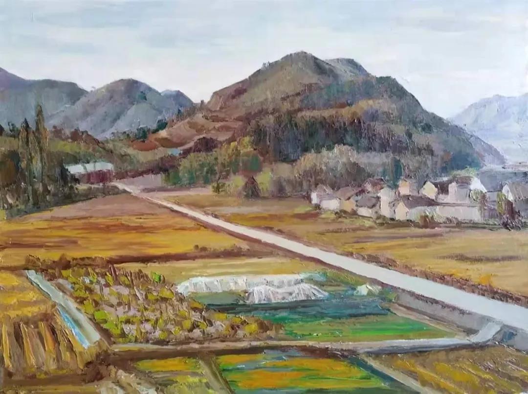 田园 布面油画 60×80cm 2019年.jpg