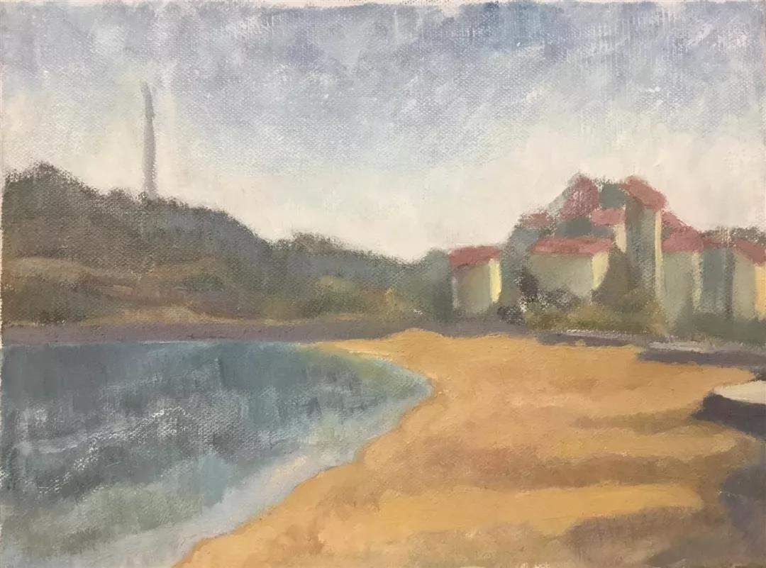 十年前  布面油画  30x40cm  2019年.jpg