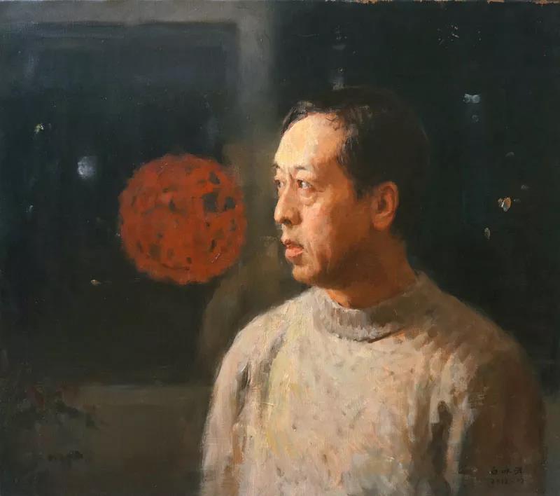 正月  布面油画  65X80cm  2018年.jpg