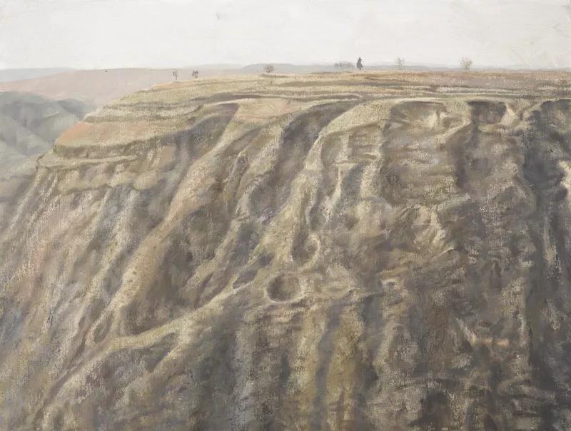 对面的源  布面油画  60X80cm  2017年.jpg