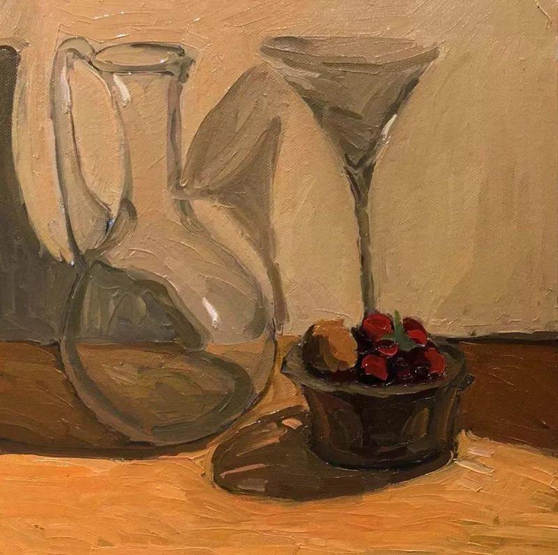 暖光系列之三  布面油画  30X30cm  2018年.jpg