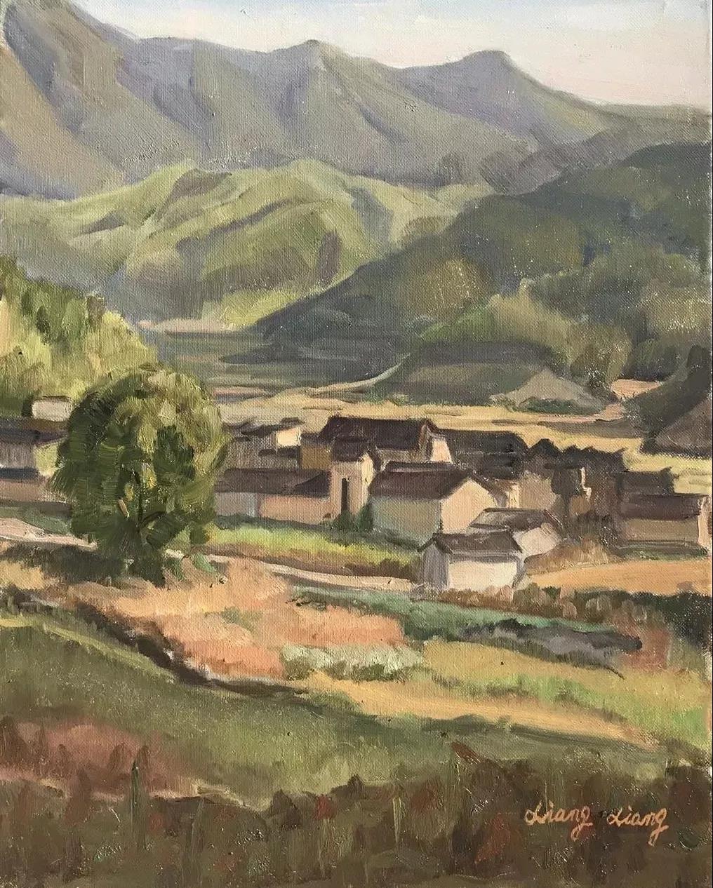 钟灵毓秀 布面油画 40×50cm 2019年.jpg