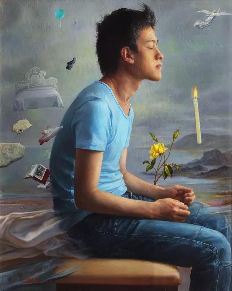 何振浩《冥想者》.jpg