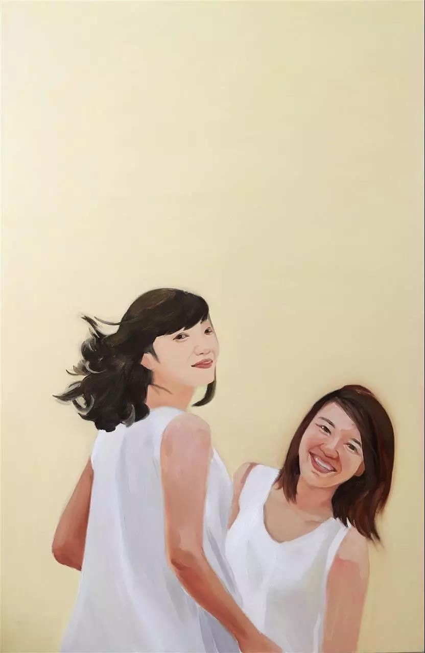 刘冰  阳光下  布面油画  140X90cm  2018年.jpg